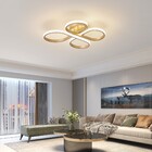 Pendente Linear Com LED Alumínio Dourado LP-S001D Nitrolux
