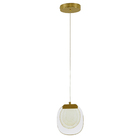 Pendente com LED Luz Amarela IP20 Sedna Gold GMH