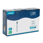 Pendente Cilindro Com LED Metal e Vidro Preto Nix Gmh