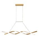 Pendente Linear Com LED Alumínio Ouro LP-202D Nitrolux