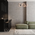 Pendente Redondo com LED Metal Preto Casual e Decorativo LLUM Bronzearte