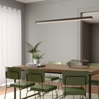 Pendente Linear com LED Metal Preto Hall Spot Line