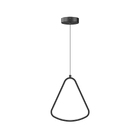 Pendente com LED Preto Triangular Inspire