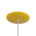 Pendente Cone Luminária Lustre Alumínio Amarelo - Rei Da Ilum