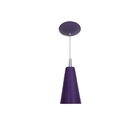 Pendente Cone Mini Tóquio Roxo
