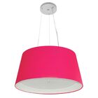Pendente Cone Pink E Branco Mj-4144 Para Mesa De Jantar E Est