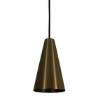 Pendente Cone Starlight Bronze Preto