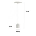 Pendente Cônico Alumínio Slim Emalustres