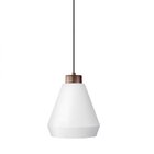 Pendente Cônico Bivolt Bronzo Flavo Branco/bronze