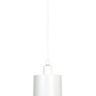 Pendente Copo Easy Branco Translúcido - Branco