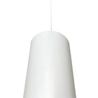 Pendente Copo Easy Branco Translúcido - Branco