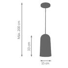 Pendente Copo Max Branco