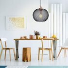 Pendente Copper Cobre E Preto (d)50cm (a)48cm  1xe27 40w