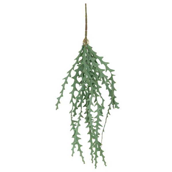 Pendente Coral Médio 64x17cm Verde Grillo