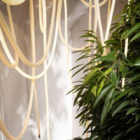 Pendente Corda Dourado 2,5m Led 30w 3.000k Appendere Ilunato