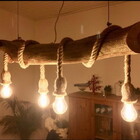 Pendente Corda Retrô Vintage E27 1,5 Metros