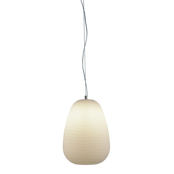 Pendente Cotton Ø24,5cm Branco Bella para 1 Lâmpada E-27 - AC