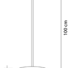 Pendente Cozinha Quarto Balcão Bancada Moderno Alumínio Bivol
