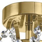 Pendente Cristal Amarílis Blumenau Dourado