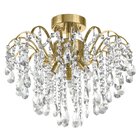 Pendente Cristal Amarílis Blumenau Dourado