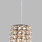 Pendente Cristal Dourado 1e14 12x16cm