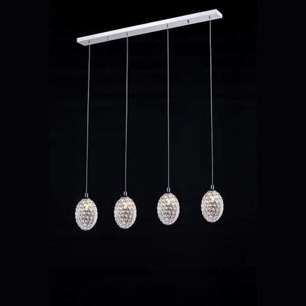 Pendente Cristal Goutte Ga015 4g9 71cm Bella