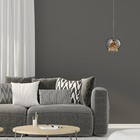 Pendente Cromado Metal e Vidro Tauri New Line