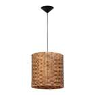 Pendente Cubo Rattam Marrom