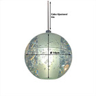 Pendente Darya Cristal Ball Esfera Lavabo Mesa Sala