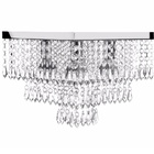 Pendente De Acrílico Para Sala, Quarto Base De Inox 30x30cm 2