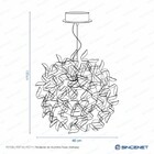 Pendente De Alumínio Adhara Iii Preto