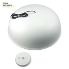 Pendente De Aluminio E27 White Festival Taschibra Branco Fosco