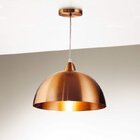 Pendente De Alumínio Redondo 37cm Isadora Design Alumínio