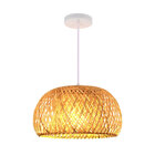 Pendente De Bambu 30cm 1e27