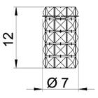 Pendente De Cristal Legitimo 30x12cm