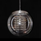 Pendente de Cristal Original com Cúpula de Vidro para G9