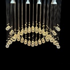 Pendente De Cristal Para Sala De Jantar Com Lâmpadas Bivolt 5