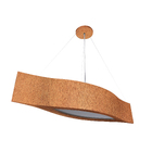 Pendente De Madeira Canoa 100cm 1xg13 Mel