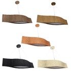 Pendente De Madeira Canoa 100cm 1xg13 Preto