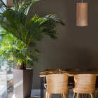 Pendente De Madeira Tubo 1xe27 Imbuia