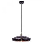 Pendente De Metal Origami 9cmx32cm Bella Iluminação Preto E D