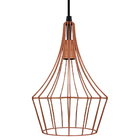 Pendente De Teto Aramado Modelo Casablanca Cobre