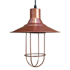 Pendente De Teto Gaiola Aramado Modelo Cage Cor Cobre