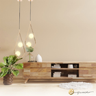 Pendente De Teto La Vile 2xg9 Hevvy-5900 Dourado