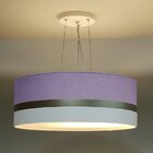 Pendente De Teto Led 50x15cm Faixa Dupla Tom Luz Iluminação L