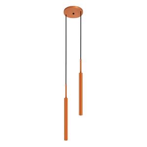 Pendente De Teto Luminária Tubo Duplo Ilha Gourmet Cobre | Leroy Merlin