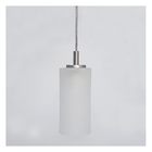 Pendente De Vidro Fosco Cilindro