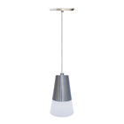 Pendente De Vidro Fosco Cone