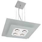 Pendente De Vidro Quadrado 50cm 133 Pantoja & Carmona