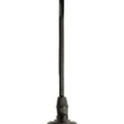 Pendente Deco Vintage Retrô Soquete E27 6cm X 100cm Preto